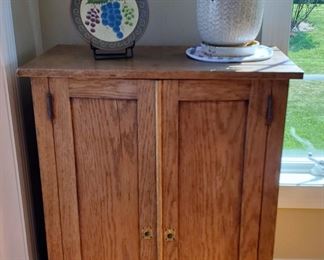 oak cabinet