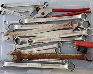 Snap-On Box and Open End Wrenches