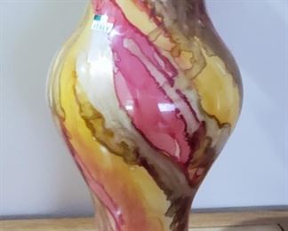Murano glass vase