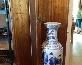 Beautiful Urn. One of Several Urns Available at This Sale.