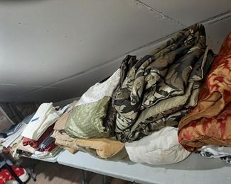 Comforters, Pillow Shams, Curtain Panels, Sheets