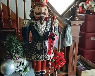 Life-size Nutcracker Pristine Condition!