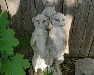 Very fun Meerkat Garden Statue