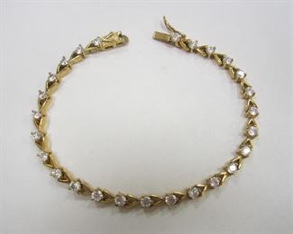 STERLING TENNIS BRACELET