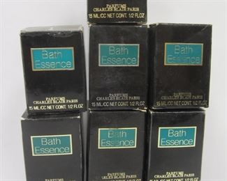 RARE: TEN BATH ESSENCE PARFUMS IN BOXES
