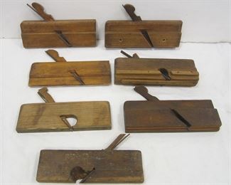ANTIQUE WOOD MOLDING PLANES