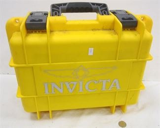 INVICTA WATCH CARRYING/STORAGE CASE. ROOM FOR EIGHT WATCHES