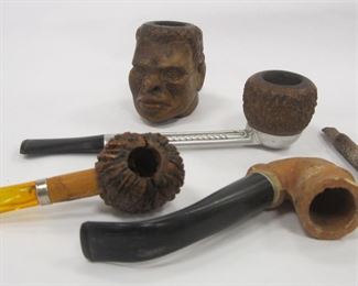 VINTAGE NOVELTY ESTATE PIPES: