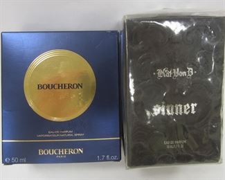 TWO PERFUMES: SINNER, AND BOUCHERON PARIS