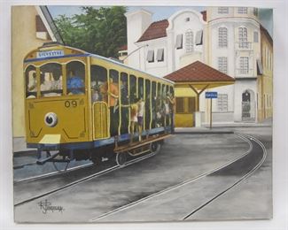 ROSALVO JUNQUEIRA ACRYLIC ON CANVAS