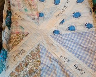 Family name quilt