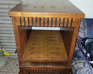 Solid wood side tables