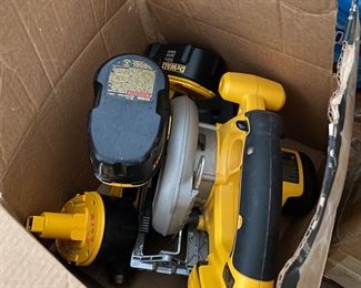 DeWalt tools.