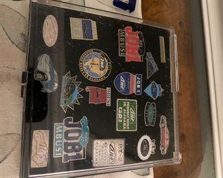 Rare Mercedes factory pins.