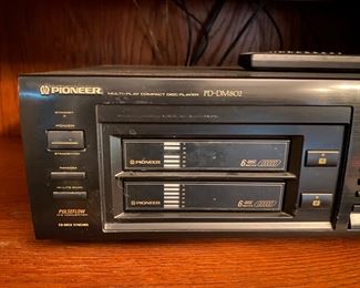Pioneer 12 Disk CD changer.