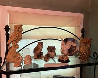 Cool owl collection.