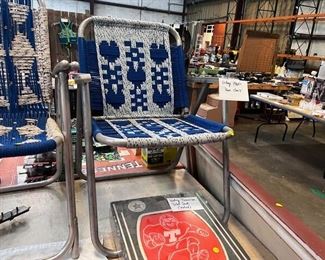 VINTAGE 1960’S LAWN CHAIR