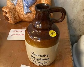 MOONSHINE JUG 7 INCHES TALL