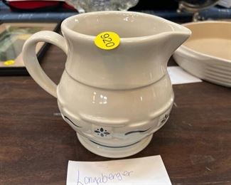 LONGABERGER PITCHER