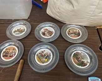 HE GREAT AMERICAN REVOLUTION PLATES