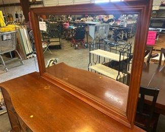 DRESSER WITH MIRROR
