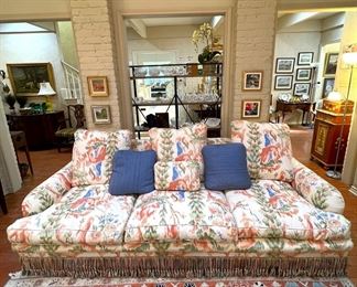 Randolph & Hein custom down sofa