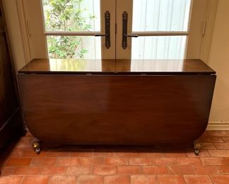 Folded half of Cumberland table