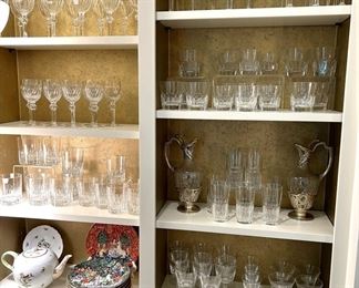 Baccarat, Stuart, Waterford, St. Louis, Herend