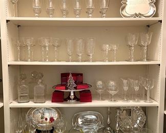 Waterford, Baccarat, sterling….FUN SHOPPING!