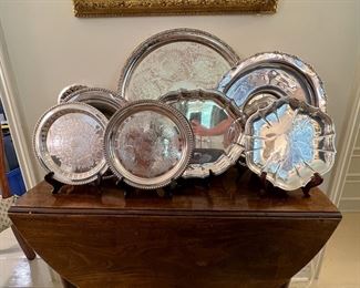 Sterling & silver plate