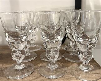 Steuben “7877” crystal goblets