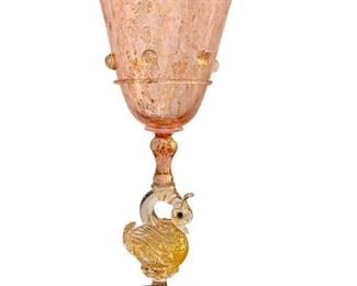Salviati Venetian goblets