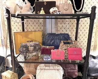 Judith Leiber, Bottega Veneta, Chanel, Fendi