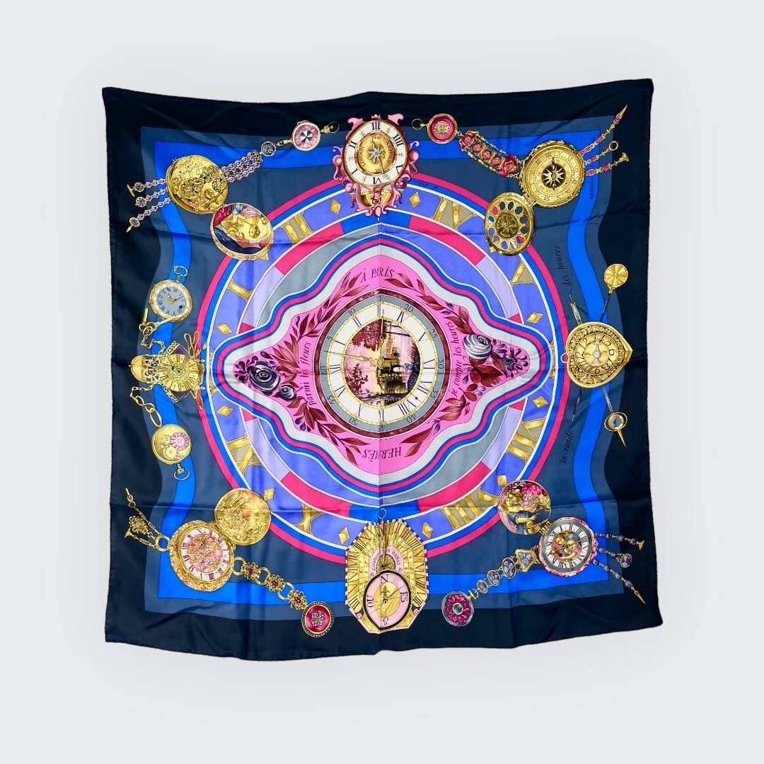 Fantastic Hermes Paris Parmi Les Fleurs Silk Scarf
