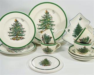 Spode Christmas  Plate and mugs 14 pieces
