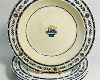 Wedgwood Etruria Blue Laurel Plates
