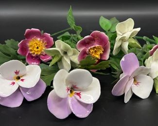 Fine Floral Porcelain China Flower Stems
