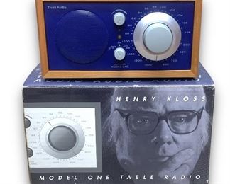 Tivoli AudioÕs Henry Kloss Model One AM/FM Radio in Original Packaging!
