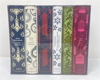 Sealed Collection of Charles Dickens Novels Published by Penguin Books
