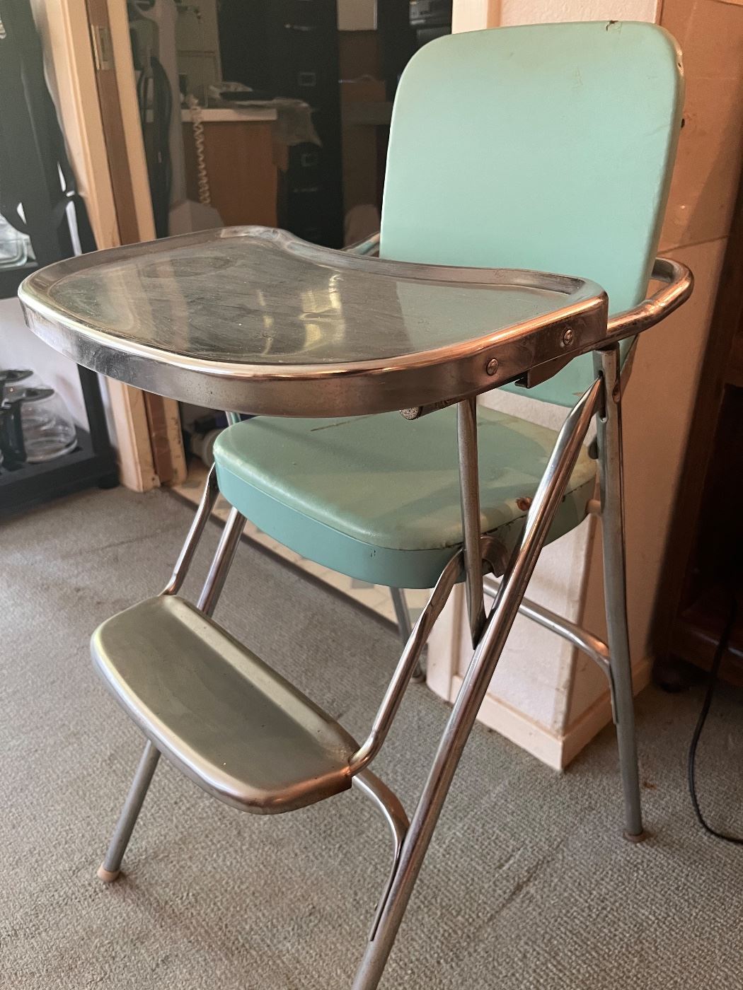 vintage high chair