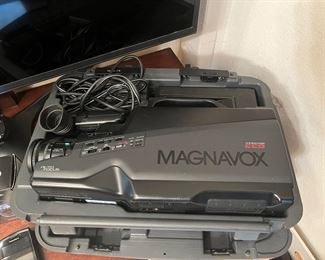 vintage Magnavox camcorder