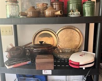 kitchen canisters and bake ware