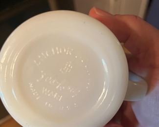 Anchor Hocking vintage coffee mugs