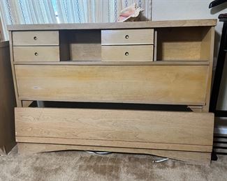 50s mid century headboard