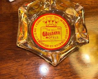 vintage Best Western ash tray