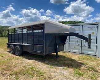 gooseneck cattle trailer