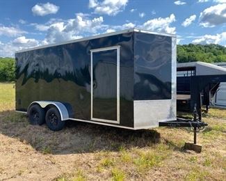 enclosed trailer