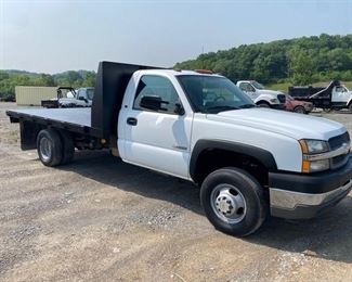 chevrolet truck with flat bed