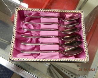 set of tea spoons
