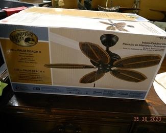 new ceiling fan